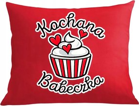 Párna párnahuzat Kedves Muffin Valentin nap Ajándék Neki