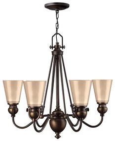 Hinkley HK-MAYFLOWER6 - Csillár láncon MAYFLOWER 6xE27/60W/230V