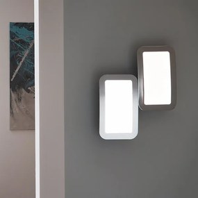 Wofi 4526.02.01.6000 - KÉSZLET 2x LED Dimmelhető fali lámpa SAGA LED/8W/230V