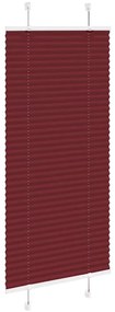 pliszírozott redőny Bordeaux piros 60x100 cm Szövetszélesség
