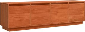vidaXL TV szekrény Barna 156 x 37 x 45 cm Faanyag