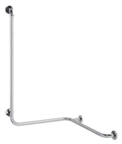 Zuhanykapaszkodó 66x118 cm rozsdamentes acél/ezüst