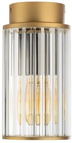 Argon 8774 - Kültéri mennyezeti lámpa NORFOLK 1xE27/15W/230V IP44 arany