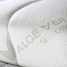 Kemény-extra kemény kétoldalas-hőszabályozó hab matrac 90x200 cm Polargel Superior – Materasso