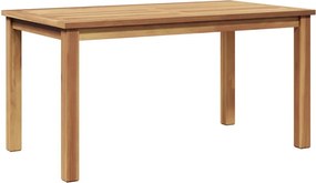 vidaXL Dohányzóasztal Barna 90 x 50 x 45,5 cm Tömör Teakfa
