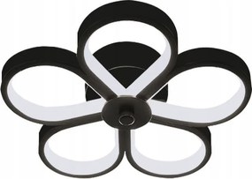 Mennyezeti Lámpa Plafon Csillár Fekete Led Loft 3 Színben Függeszték