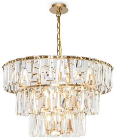 Maytoni MOD043PL-18G - Csillár láncon PUNTES 18xE14/40W/230V arany