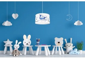 Gyerek csillár OCEAN 1xE27/60W/230V