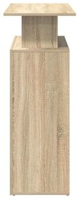 recepciós pult sonoma tölgy 100x40x104 cm szerelt fa