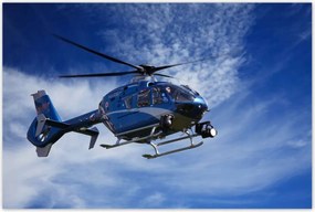 Poszterek 120x80 Rendőrségi helikopter