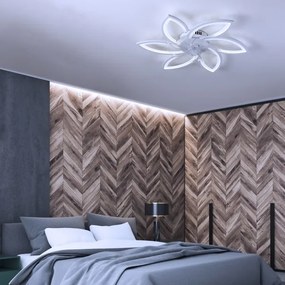Brilagi-LED állítható fényű ventilátoros lámpa LED/50W/230V 3000-6500K fehér+DO