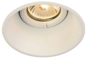 Süllyesztett lámpa, billenthető, fehér, GU10, SLV Horn-T 113141