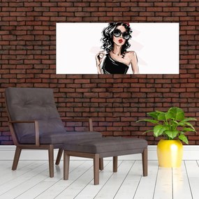Kép - Divat nő (120x50 cm)