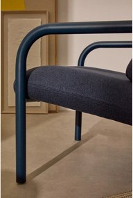 Sötétkék fotel Inari – Kave Home