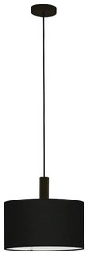 Eglo 33354 - AMANI kábeles függőlámpa 1xE27/60W/230V, Ø 38 cm, fekete