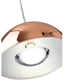 Csillár zsinóron DORADA 1xE27/60W/230V réz