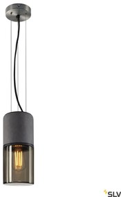 SLV 155714 LISENNE Modern Függesztett Lámpa Barna, Szürke E27 IP20