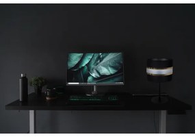 Asztali lámpa CORAL 1xE27/60W/230V fekete