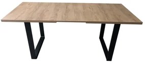 COLIN kihúzható étkezőasztal, tölgy