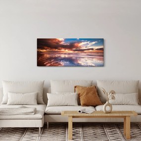 Kép - Esti strand (120x50 cm)