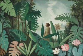 Dekoratív Fali Fotótapéta Egzotikus dzsungel 104x70 Ragasztó