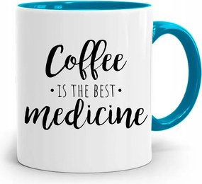 Barista Kávézó Bögre Kék nyomott mintával