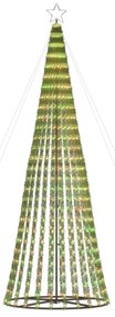 színes LED karácsonyfa 688 LED 300 cm