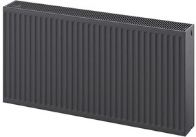 Mexen C33, panelradiátor 400 x 1500 mm, oldalcsatlakozás, 2533 W, antracit, W433-040-150-66