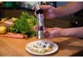 Cole&Mason DERWENT 19 cm borsőrlő, fényes króm kivitel