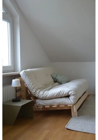 Natúr színű kinyitható kanapé 160 cm Roots - Karup Design
