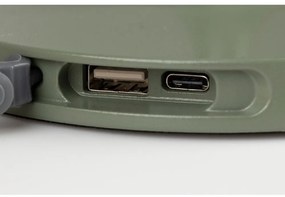 Zöld dimmelhető asztali lámpa (magasság 33 cm) Hub – White Label