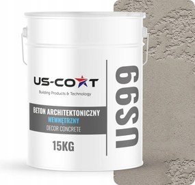 Építészeti Beton Beltéri Szürke Világos F264 10m2 15kg Vakolat Falra