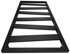 Weberg Texas Design Törölközőszárítós Radiátor 110x53 cm (Fekete)