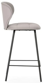 Bézs bárszék szett 2 db-os (ülésmagasság 67 cm) Maura – Marckeric