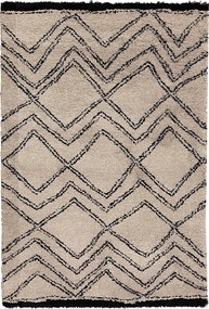 Dekoria Royal Nomadic szőnyeg sand/black 120x170cm