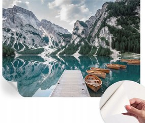 Öntapadós Stílusos Fotótapéta Dekoratív Hegyi panoráma 208x146 cm