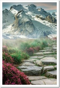 Poszterek keretben 40x60 Hegyi kilátás