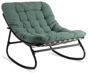 Hintafotel Zöld Párnával. AURORA