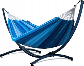 Függőágy acél vázzal Grande függőágy kétszemélyes kerti szett Potenza