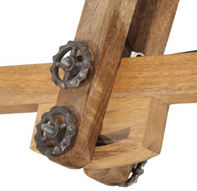 kopott piros mennyezeti lámpa 25 W 105x30x65-108 cm E27