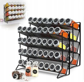 2 Db-os Üveg Tégely Szett Fűszertartó Állvány Lógó Fűszertartó állvány