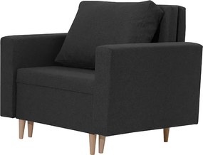 KENO fotelágy Sötétszürke