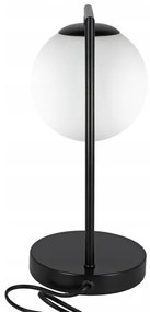 Asztali lámpa 1xE27/40W/230V fekete/fehér