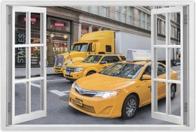 Poszterek 120x80 Sárga járművek New York