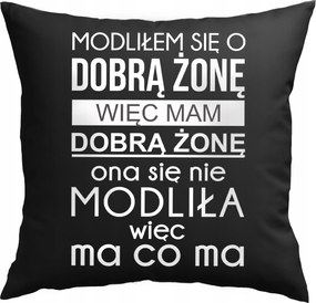 Valentin-napi Párna A Férjemnek Imádkoztam Egy Jó Feleségért