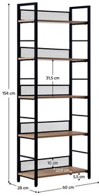 Regál Kuomintang 2 (tölgy + fekete). 1116365