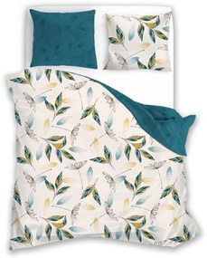 FLANEL mintájú ágyneműhuzat Homa PAMEDA SPRING 140x200 cm