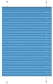 pliszírozott redőny kék 90x150 cm szövetszélesség 89,4 cm