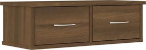vidaXL barna tölgy színű szerelt fa faliszekrény 60 x 26 x 18,5 cm