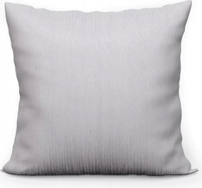 Párnahuzat 40x40 szürke világos ezüst szállal
